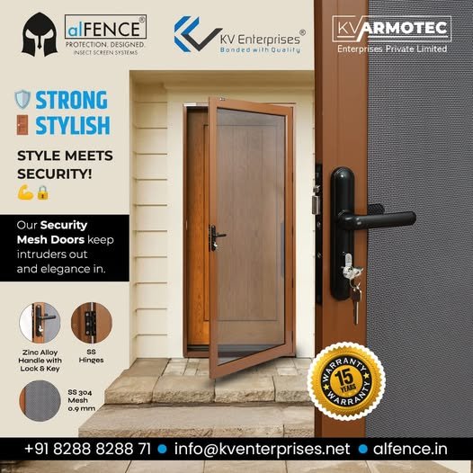 Security Mesh Door Installation Service in Bengaluru